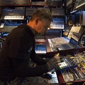 SR in his Pittsburgh studio