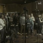 Singers in solidarity with Palestine (svt NYHETER)