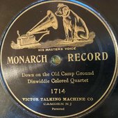 Monarch 1714 Dinwiddie Colored Quaret DOWN ON OLD CAMP GROUND 1902 E- 78 rpm-crop.jpg