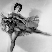 Chita Rivera as Anita in the 1957 Broadway musical West Side Story.