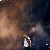 Prabh Deep performing in a concert