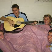 6 in a bed, and the lead singer said...