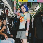 aya on the subway