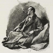 Sherlock Holmes (by Sidney Paget)