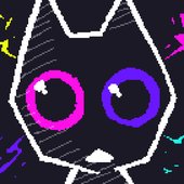 I HIRED THIS CAT TO STARE AT YOU