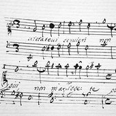 Excerpt from the cantata Quietatevi pensieri by Carlo Caproli