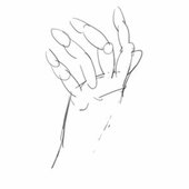 How to draw hand