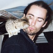 Dave w/ kitten