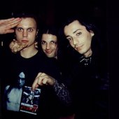 Dave and Victor with Ville Valo
