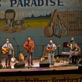 On Stage 1 at Walnut Valley Festival 09 - Winfield, Kansas