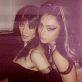 Charli XCX & Caroline Polachek photographed by Henry Redcliffe