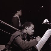 Three views of Eric Dolphy at the recording session for Andrew Hill’s Point of Departure session, Englewood Cliffs NJ, March 21 1964 (photos by Francis Wolff)