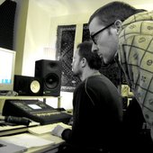 in studio