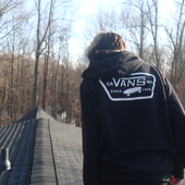 sufferplenty on roof during recording Bipolar Music Video 2