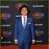 Anthony Gonzalez at premiere of Pixar's 'Coco'