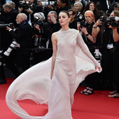 See through dress CANNES