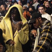 Travis Scott & Young Thug at YZY SZN