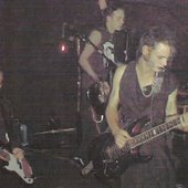 Onstage at Ulana's 1998 - John, Brian, Lou