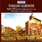 Opera VII - Concerti A Cinque(1716) Parte Seconda, 3 Concerti E Sonata Per Oboe Inedita