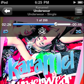 KaraMel on iPod