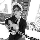 playing guitar
