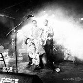The Surfbeat Club on stage