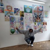 Bladee art exhibition