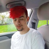 red hair