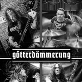 Götterdämmerung thrash metal band members performing.jpg