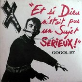 "Et Si Dieu N'Etait Pas Un Sujet Sérieux !"