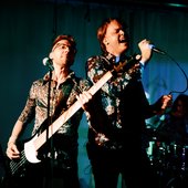 Bassist Fellu and lead singer Joel