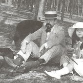 Debussy and his daughter "Emma"