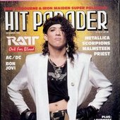 Stephen Pearcy on the cover of Hit Parader magazine