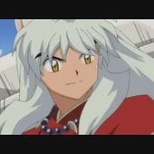 InuYasha holding Tetsusaiga