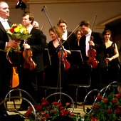 Валерий Гергиев и группа альтов оркестра Мариинского театра