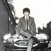 George with car