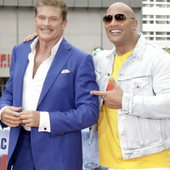 David Hasselhoff & Dwayne "The Rock" Johnson