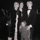 Nico, Mary Woronov, and Andy Warhol at Premiere