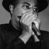 Harmonica Shah B&W 1