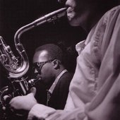 Hank Mobley and Art Pepper at Mobley’s Poppin’ session, Hackensack NJ, October 20 1957 (photo by Francis Wolff)