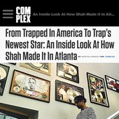 Shah on the Cover of Complex at the start of his career