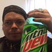 cobes doing the dew.jpg