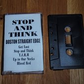 Stop and Think - Demo 1 (EU press, white cover)