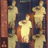 Cover of the Bunker Strasse & Modèle Martial split demo  