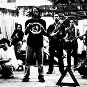 Black and white promo photo
