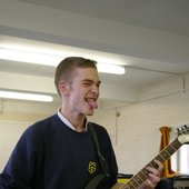 Ade at Band Practice