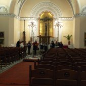 Tiburtina Ensemble - recording of new cd - November 2010, Prague