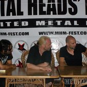 Samael Press-conference @ Metal Heads Missions 2009, Crimea