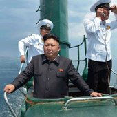 Lil Kim Jong-Un in a submarine