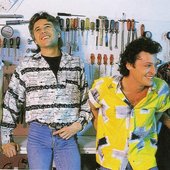 Golden Earring: photo shoot for a Dutch music magazine (1984)